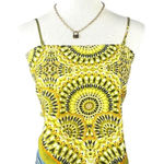 Rose + Olive Y2K Festival Concert ‎ Bandana Crop Top Medium NEW Photo 0