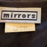 Mirrors Brand Vintage Tapestry Vest women’s Blue Size L Photo 6