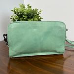 Anthropologie Liebeskind Mint Green Leather & Suede Crissy Crossbody Bag Purse Photo 1