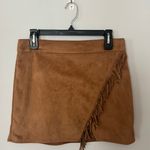 Altar'd State Fringe Suede Skirt Photo 0