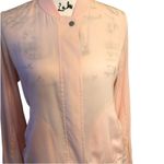 Juicy Couture Zip Up Light Pink Jacket Lightweight B24 Women Size Small Photo 10