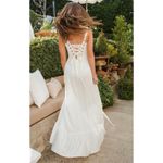 Show Me Your Mumu Clarissa Corset Dress in Ivory Luxe Satin S NWT Photo 1