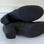 Abeo Women Pacifica Black Leather Heeled Ankle Boots Size 7 N Classic Photo 3