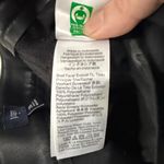 J.Crew  womens bow leather black straight leg pant size 28. Photo 3