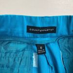 Counterparts ‎ Women’s Cropped Blue Pants Size 6 Inseam 20” Photo 6