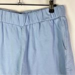 Crown & Ivy Light Blue Flip Flop Pocket Sweat Shorts S Photo 2