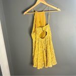 Urban Outfitters UO kimchi blue mustard yellow lace high neck sleeveless dress! Photo 2
