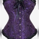 SheIn Purple and black corset Photo 0