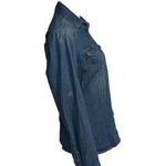 American Eagle  American Blue Premium Denim 100% Cotton long sleeve top EUC - S Photo 5