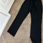 Black Sweater with Cream Floral Design Size M Photo 3