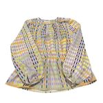Stine Goya Karin Plaid Blouse Sz. M Size M Photo 2