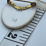 Vintage saluting kitty in uniform pin. Red Photo 6