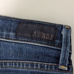 AGOLDE  Sophie Crop Jean High Rise Skinny Jeans Distressed Ripped Starwood Blue Photo 4