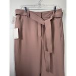 Wilfred Women's Tie-Front Trouser Pant Dusty Mauve, Dusty Pink Size 12 New Photo 2