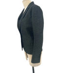 Dries Van Noten Black Geometric Print Woven Blazer Jacket Size 38 US 6 Photo 5