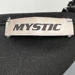 Mystic VTG Metallic Black Bodycon Dress Off Shoulder Lace Fairy Goth Whimsical Witchy S Photo 1