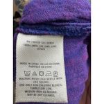 Holding Horses  Purple Linen Blend Peasant Babydoll Top Size L Photo 6