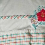 Vintage Womens Cape Cod Sportswear White Plaid Wrap Skort/Skirt & Shirt Set Sz S Photo 2