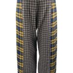 Urban Outfitters  Women's Multicolor Plaid Patchwork Wide Leg Trousers Pants 4 Photo 2