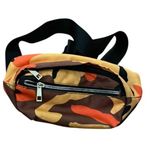 Like Dreams Orange Camo Print Belt Bag Fanny Pack Waist Pack Unisex Photo 0