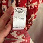 Anthropologie NWT Rujuta Sheth One Size Kaftan Dress Red Pattern Photo 5