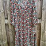 Sézane Sezane Multicolor Floral Long Sleeve Dress Photo 0