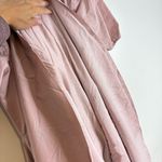 House Of CB Tallulah Blush Puff Sleeve Midi Dress Size Medium Photo 9