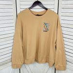 Old Navy Peace Love Pride Crewneck Sweatshirt Peach Tan XXL Photo 6