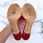 Valentino Garavani Vlogo red patent leather slide sandal size IT 36 US 6 Photo 7