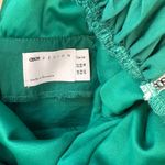 ASOS NWT Design Curve Emerald Green MIDI Dress Off Shoulder Puff Sleeve 18 Green Photo 6