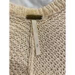 Free People Baja Circle Back Shark Hem Cardigan
Sweater Cream Size Small Photo 4