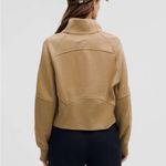 Lululemon Scuba Oversized Funnel-Neck Half Zip - Filbert Tan Photo 1
