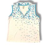 IZOD Lot Of 2  XFG Women's Golf Zip-front Polo Cool-FX  XL Blue White Activewear Photo 1