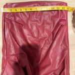 Nookie Red Ruched Pencil Mini Skirt Photo 10