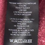 Silence + Noise Y2K Asymmetrical Velvet Dress Wine Red Large Photo 6