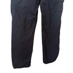 ZARA  Pants Women Black Cotton Cargo Pants Streetwear SZ 2 26X31 Photo 5