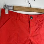 Guess Bright Red Cotton Blend Pockets Casual Shorts Women's Size 25 Photo 3