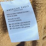 American Eagle Women's Small Hoodie Tan Yellow Legging Fit Comfy Lounge Soft Photo 4