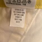 Old Navy Tropical Pineapple Print Cotton Shorts Yellow ‘Out on a Lime’ Size 16 Photo 5