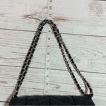 Chico's Quilted Puffer Baguette Black Bag Photo 14