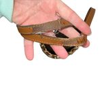 Michael Kors Handbag Brown Signature Harper Large Tote Logo Gold Chain East West Photo 4