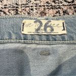 Free People We the Free Let Sunshine In Wide leg Cropped Jeans Sz 26 Light Wash Photo 5
