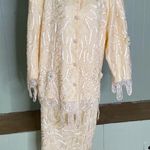 Vintage Mattina T Dress Suit Lace‎ Top Skirt Mother of Bride Church Size 24 Photo 0