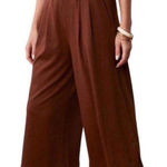 Matilda Jane NWT  Alice dark brown cropped gaucho pants Small dp3 Photo 0