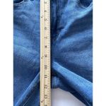 American Eagle Blue Ripped Mom Distressed Jeans Denim Stretchy Sz 6 Photo 7