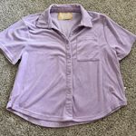 Araminta James Terry Shirt in Orchid Purple Size medium Photo 0