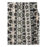 Roan + Ryan Diamond Print Sleeveless‎ Mock Neck Blouse Top Women Size Medium Black Photo 3