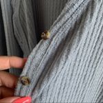 Urban Outfitters Out From Under Waffle Knit Gray Cardigan Sweater Small Photo 5
