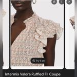 Intermix  Valora ruffled‎ fil coupe top 4 Photo 2