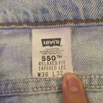 Levi's Vintage 90s Orange Tab Distressed Levi’s 550 Jeans Size 36 X 32 Relaxed Fit Photo 4